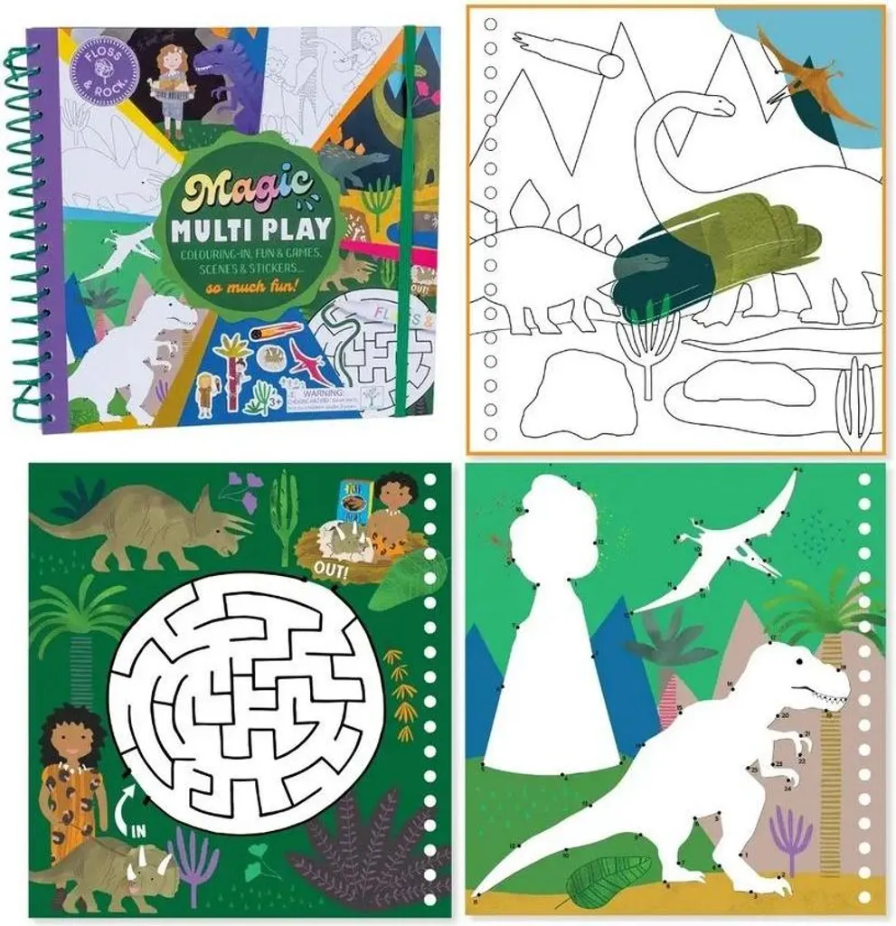 Occupez vos enfants avec le jeu magique Dino multifonctionnel nomade