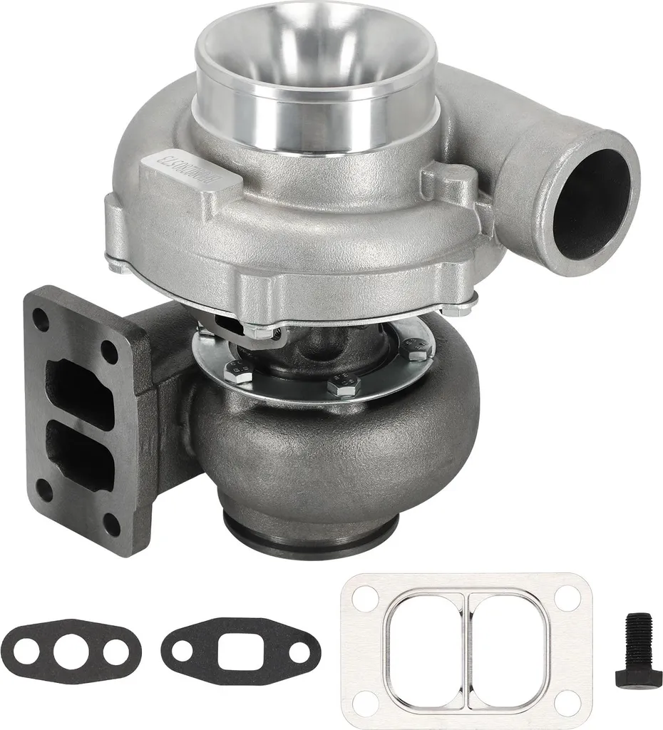 Turbocompresseur T70 Bride T3 avec Sortie V-Band 2.5" Refroidi Huile