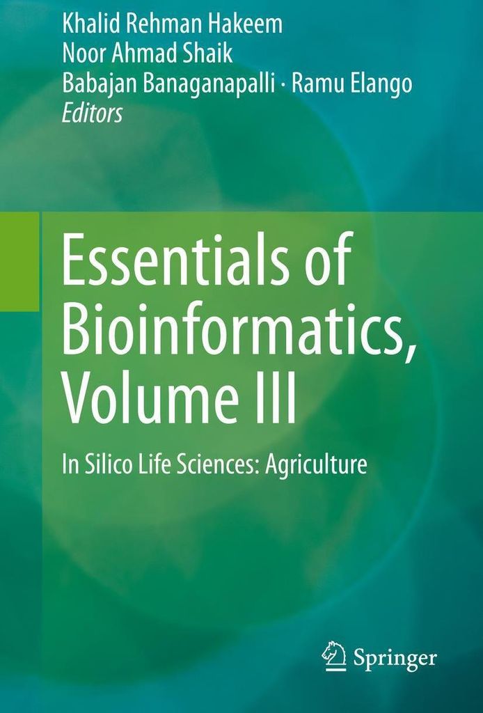 Essentials of Bioinformatics, Volume III