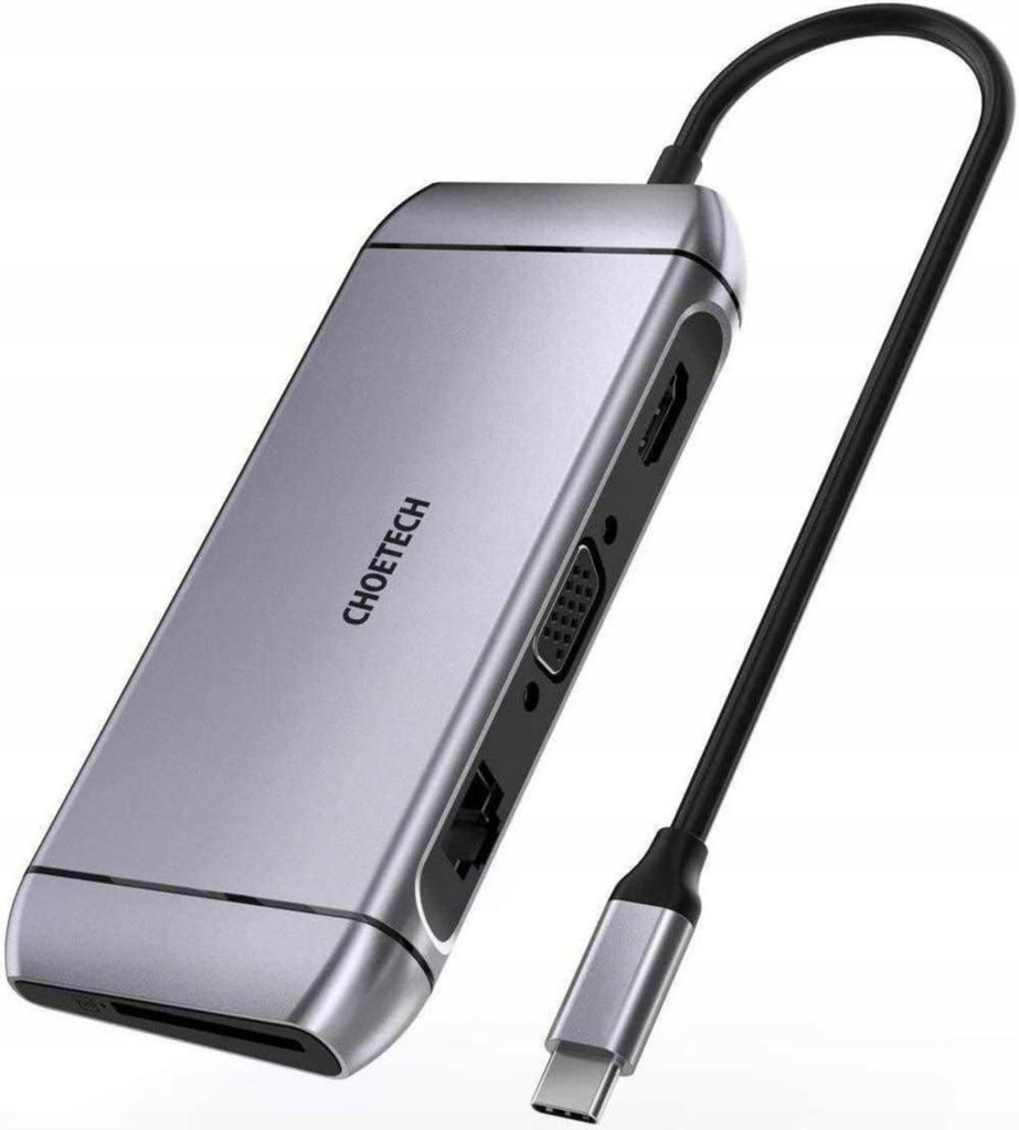 Choetech HUB-M15, USB 3.2 Gen 1 (3.1 Gen 1) Type-C, 100 W, Produktbild 