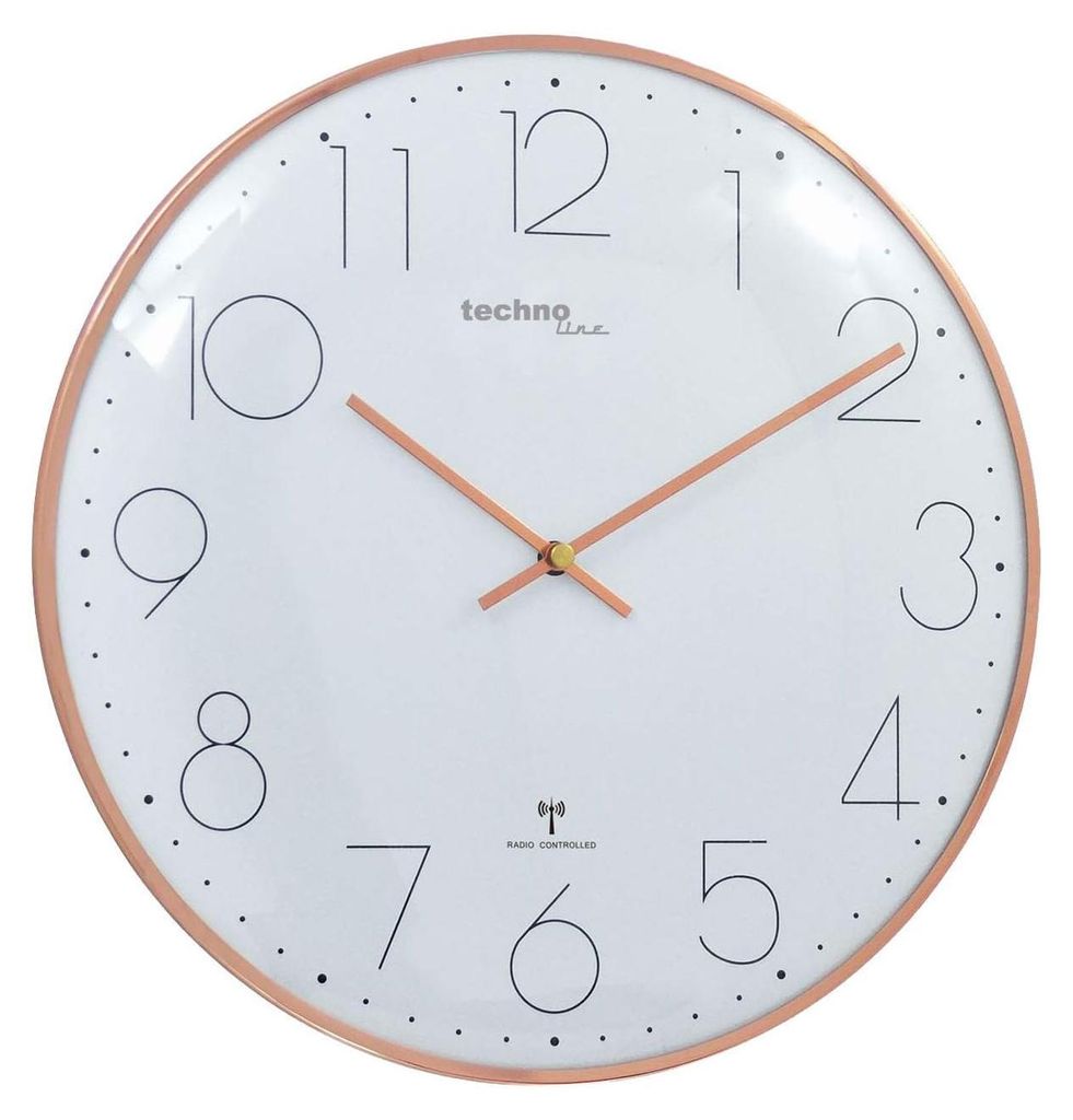 Technoline WT 8235, Múr, Quartzové hodiny, Kruh, Ružové Obrázok produktu 