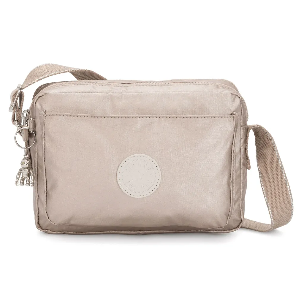 Sac à main Kipling Abanu M 24 cm en nylon robuste à multiples poches - 6