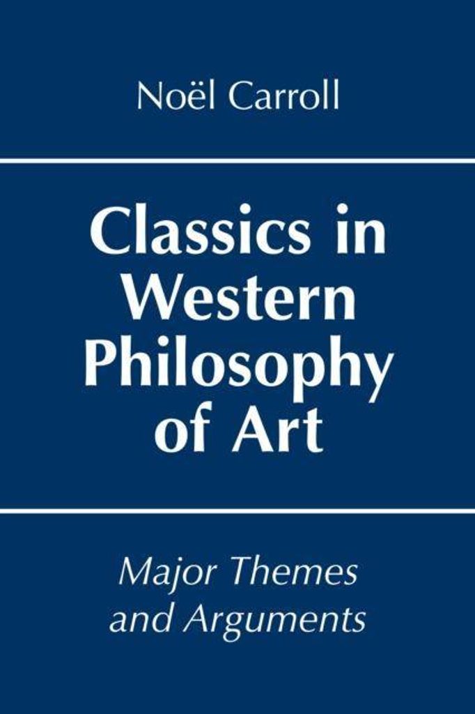 Classics In Western Philosophy Of Art – Lingua: Inglese