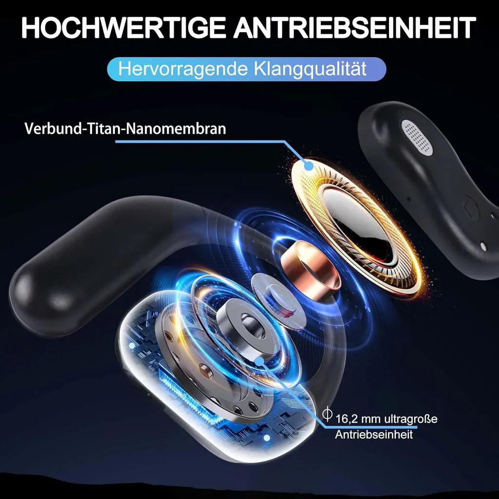 Cuffie Open-Ear con Schermo LED: Design e Comfort per la Città - 6
