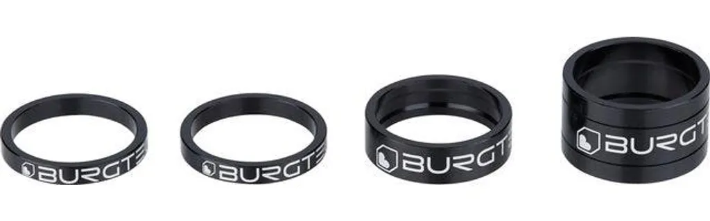 Entretoise de jeu de direction Burgtec en aluminium noir robuste