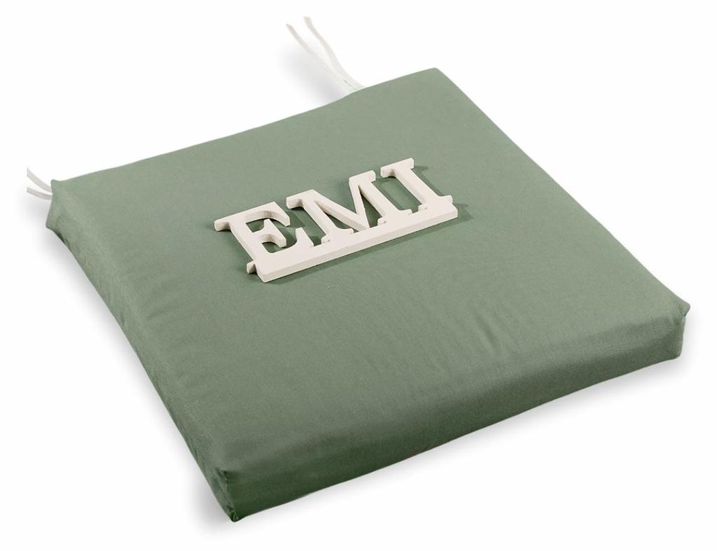 Sedák na stoličku zelený 40x40 cm EMI Obrázok produktu 
