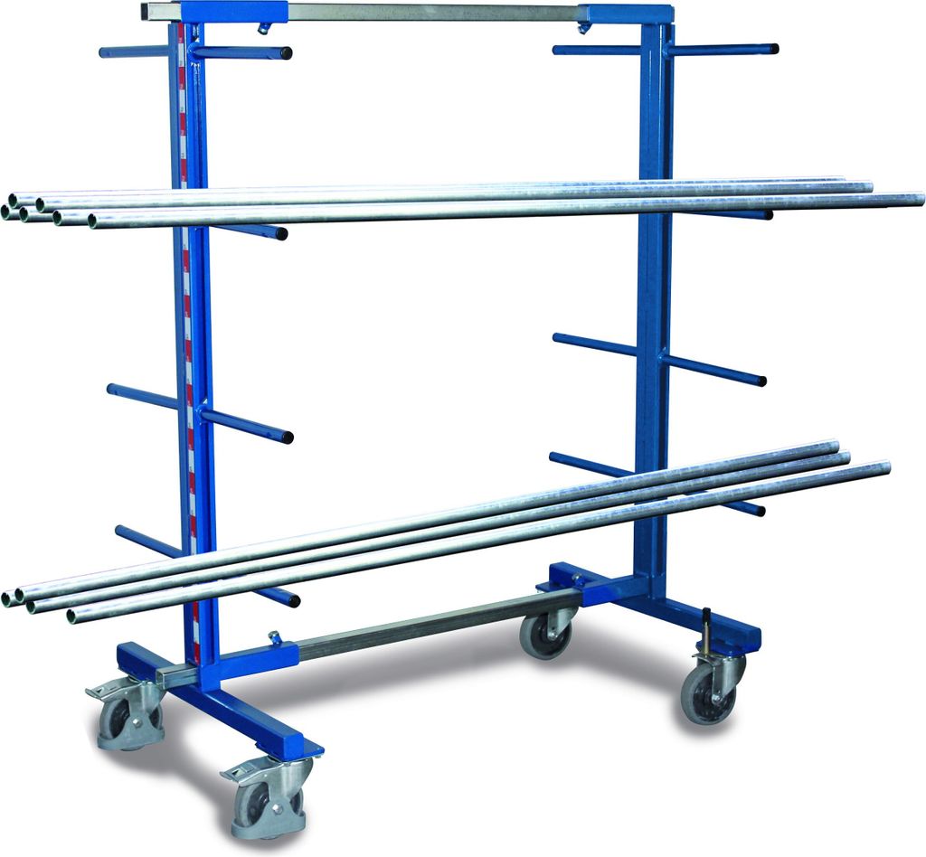 Variofit Tragarmwagen zweiseitig, Abmaße:1300x830 mm