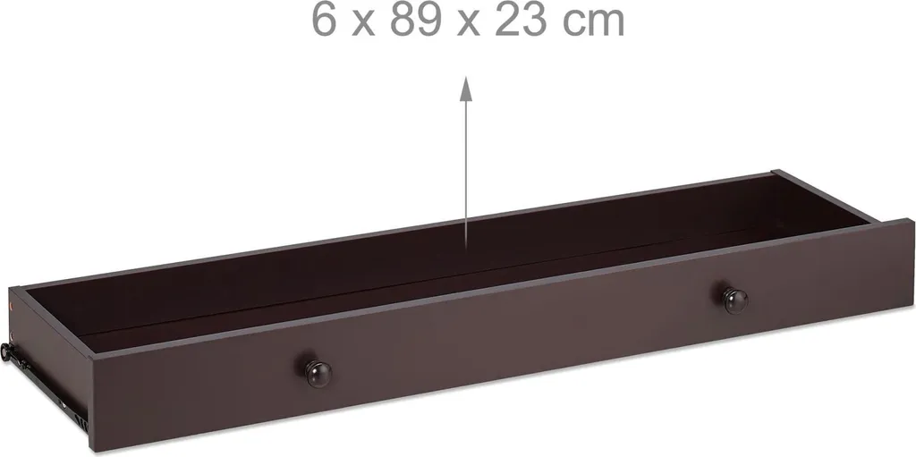 Table console bois et métal avec grand tiroir de rangement - 90cm