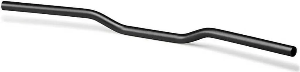 Guidon LSL Street Bar A 00.1 noir mat 1 pouce anti-vibrations moto