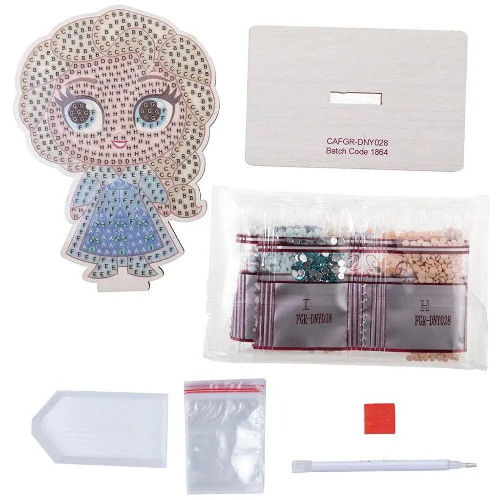 EPEE Crystal Art 2D Elsa Frozen CAFGR-CD 09482 Immagine del prodotto 