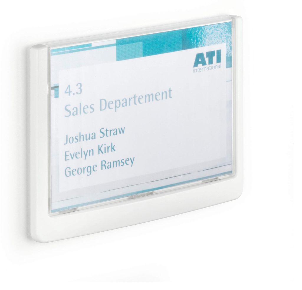 DURABLE Tabliczka przydrzwiowa CLICK SIGN 149x105.5 mm, Zdjęcie produktu 