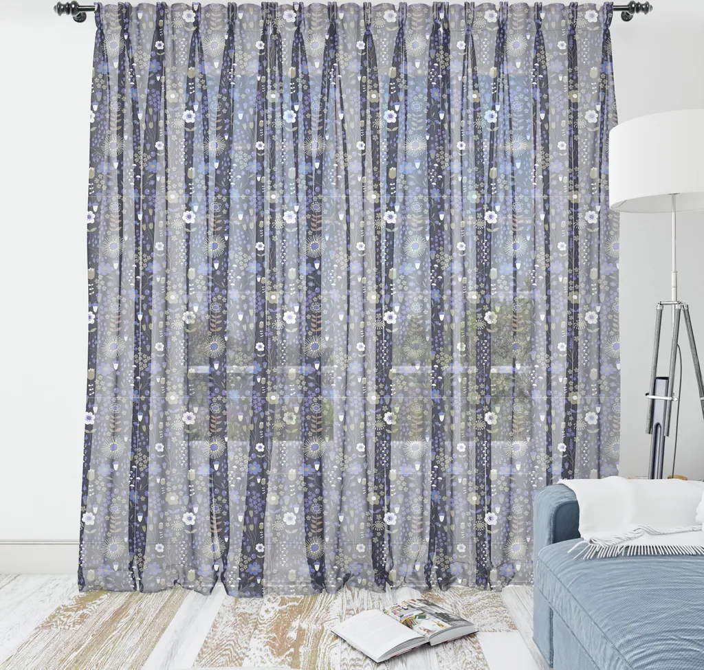 ABAKUHAUS Arazzo floreale, Composizione botanica ecologica di fiori e foglie, Arazzo in raso setoso per soggiorno e camera da letto, 160 cm x 274 cm, Quartz Cacao