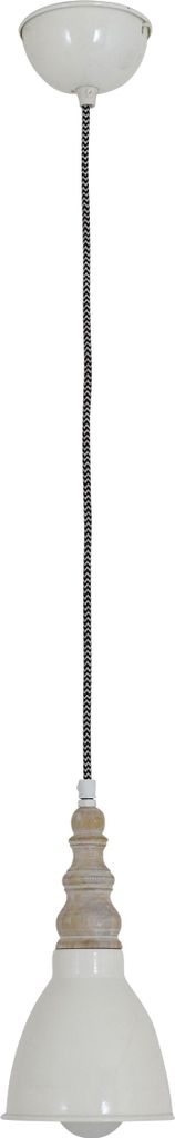 Metall-Pendelleuchte Dehli / elfenbein