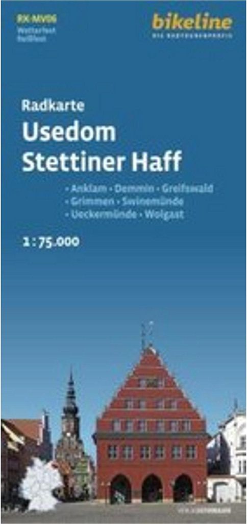 Radkarte Usedom, Stettiner Haff (RK-MV06)