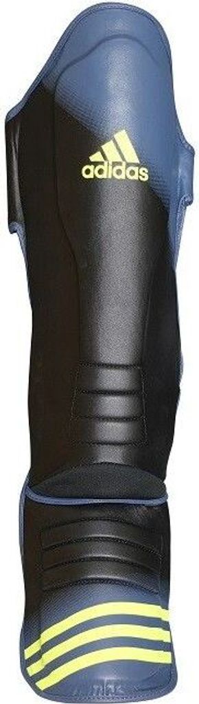 Adidas Speed Grappling Shin-n-Step - Schienbeinschoner - Schwarz - Gelb - S/M