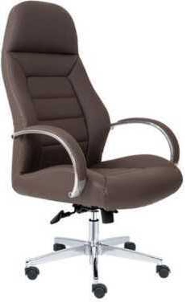 Stuhl Polsterung Kunstleder Bürostühle Moderne Computerstühle Möbel Braun