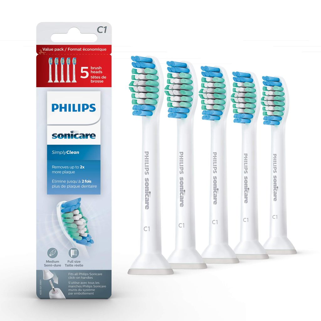 5x Ersatzbürstenköpfe kompatibel mit Philips Sonicare Produktbild 