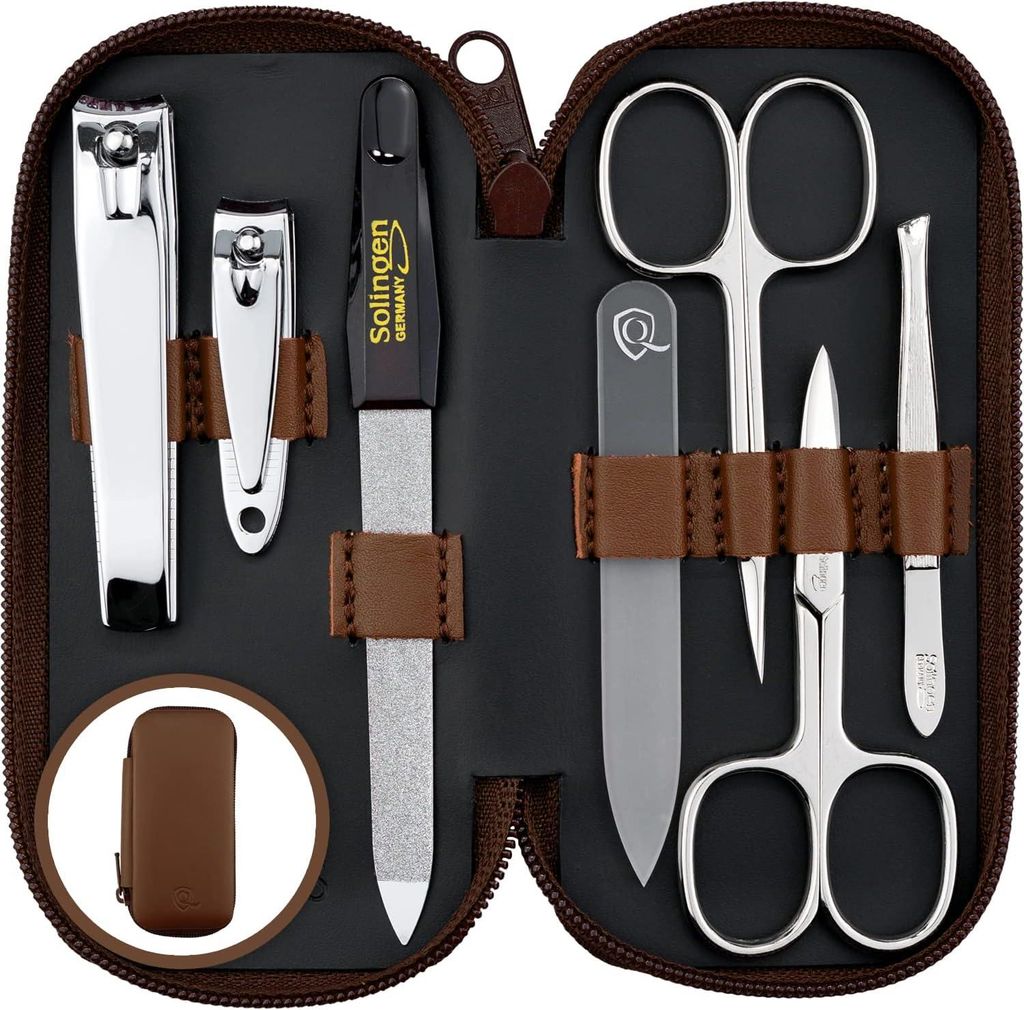 marQus Maniküre-Set 7-teilig – mit Glasfeile, Solingen – Produktbild 