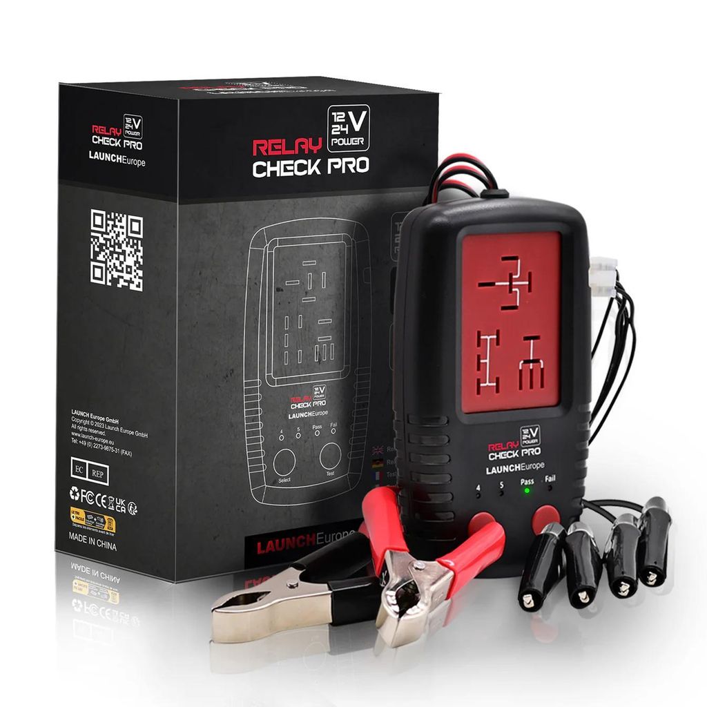 LAUNCH RelayCheck Pro: tester per relè 12 V/24 V per auto e Immagine del prodotto 