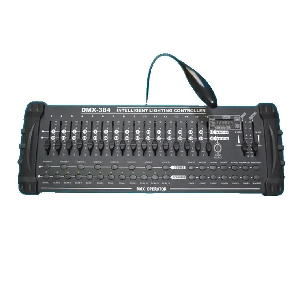 Console DMX 384 pour animation de mariage, soirée DJ et scène de concert