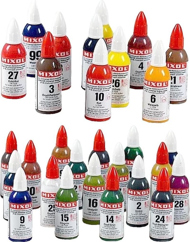 MIXOL® Abtönkonzentrat 5 Oxyd ocker 20 ml Produktbild 