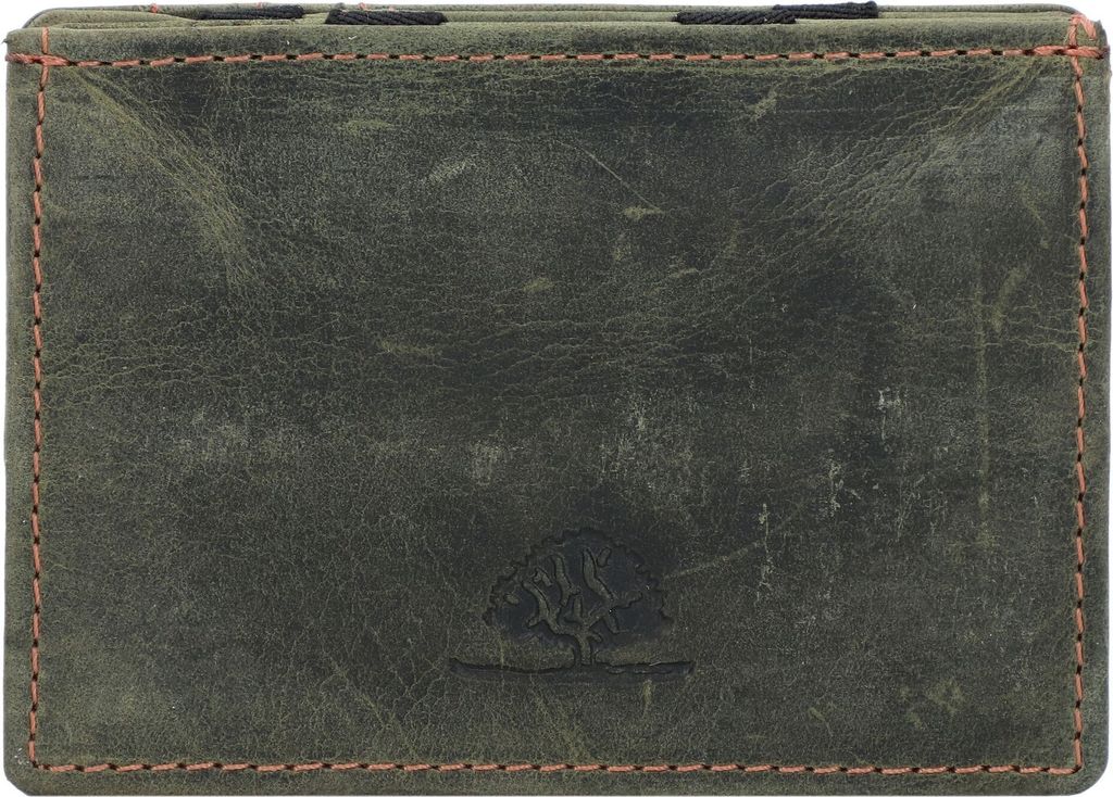 Greenburry Vintage Geldbörse Leder 7.5 cm