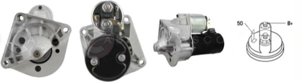 CASCO CST15114AS Starter Anlasser 1,20kW für RENAULT TRAFIC Kasten (TXX) 12V