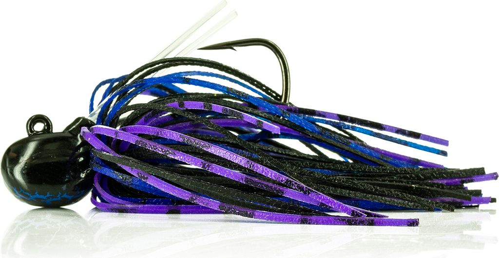 MOLIX Nano Jig 5 g, Kunstköder, Black Blue Purple, MO-NAJ5-301