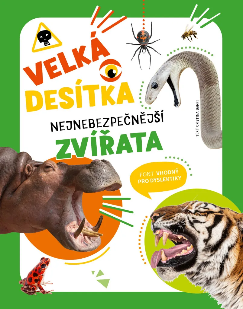 Livre éducatif sur les animaux sauvages Velká desítka illustré pour tous