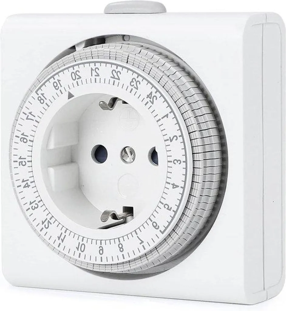 Programmateur mécanique pour éclairage et chauffage - Cycle 15 minutes