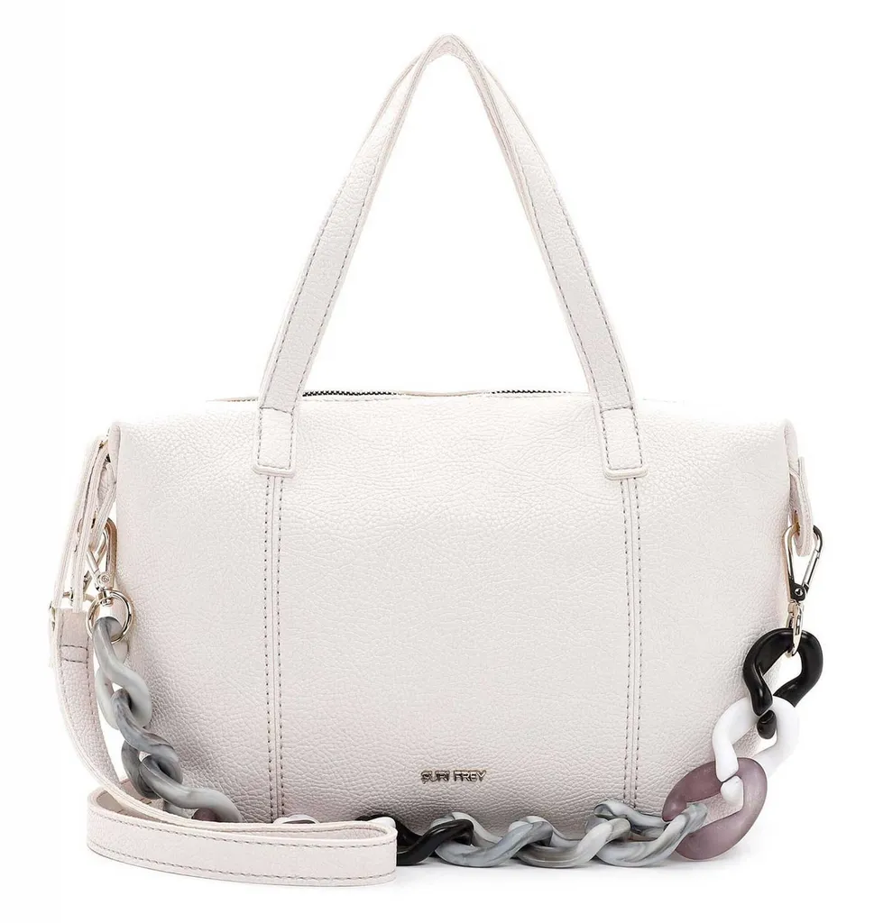 SURI FREY sac à main blanc Candy, sac à épaule bandoulière tendance