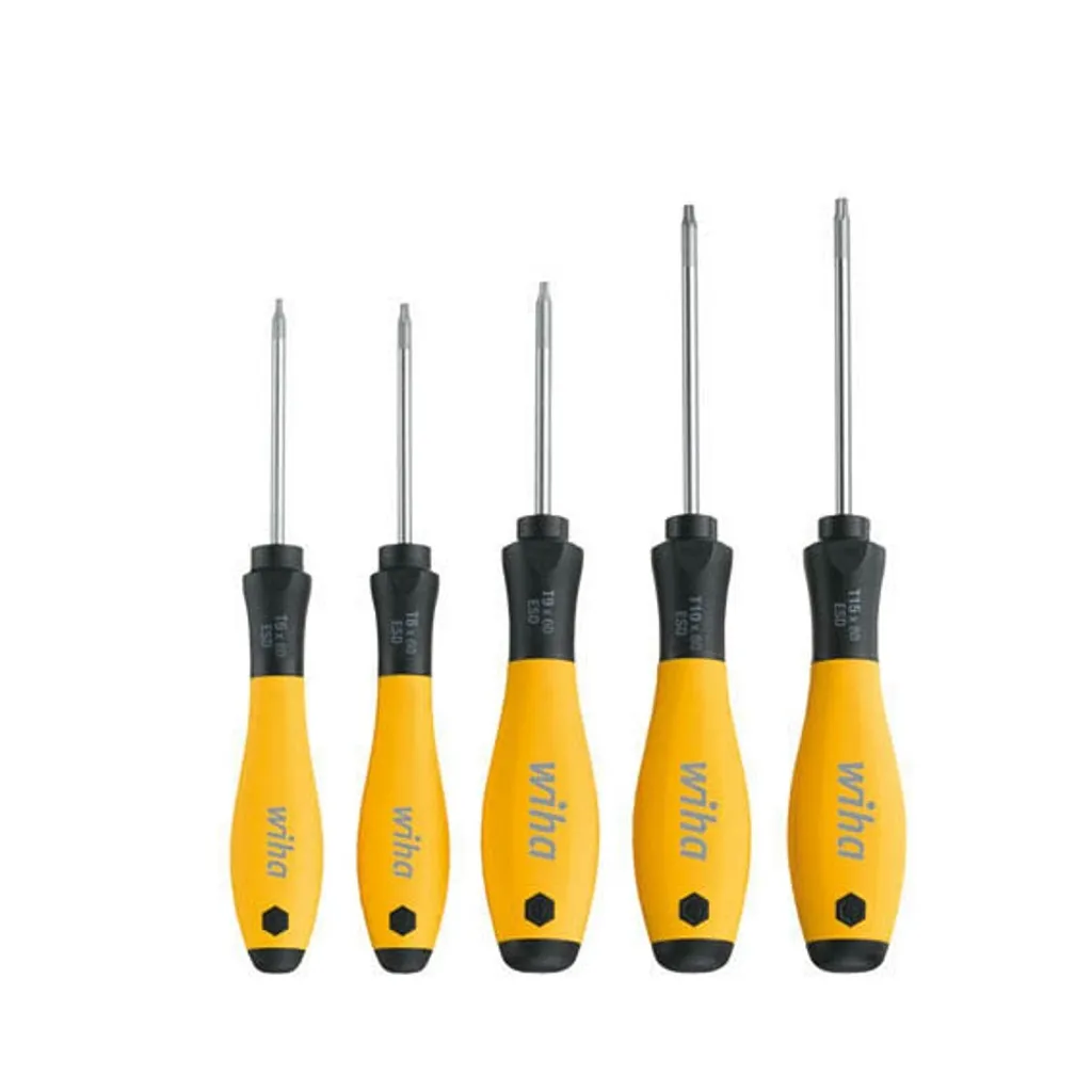 Kit Tournevis Wiha 27253 pour Maintenance Électrique et Tableau VDE