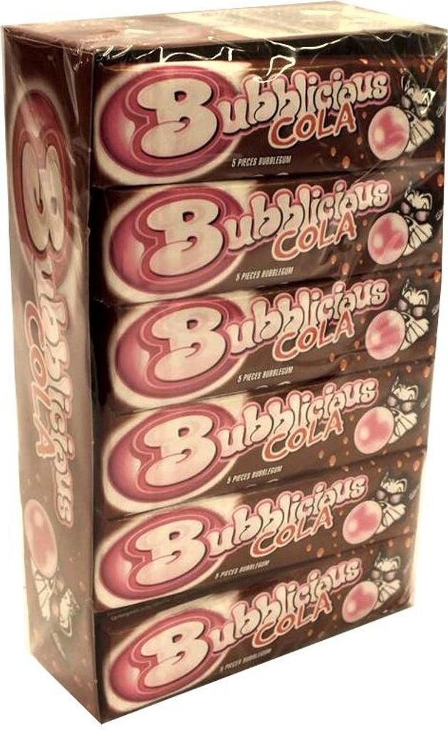 Bubblicious Cola-Kaugummi 18 x 5 Stck.