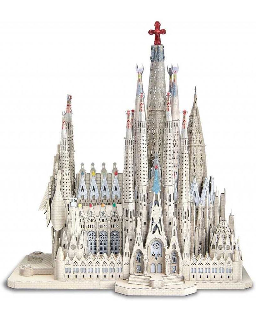 3D puzzle, La Sagrada Familia, Piececool, Metal, 450 Obrázok produktu 