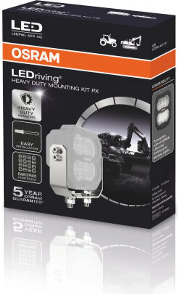 Kit de fixation OSRAM LEDriving PX pour éviter les vibrations de phare
