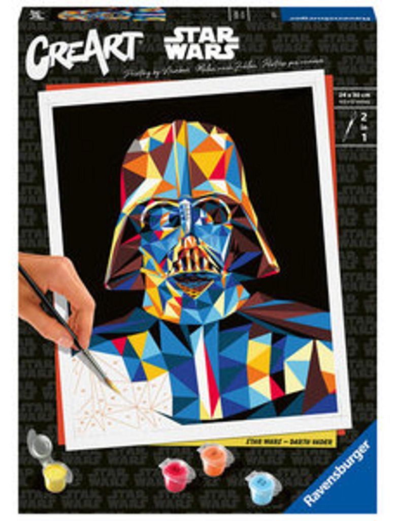 Ravensburger CreArt - MNZ - Darth Vader, Odlévací/výtvarná Obrázek produktu 