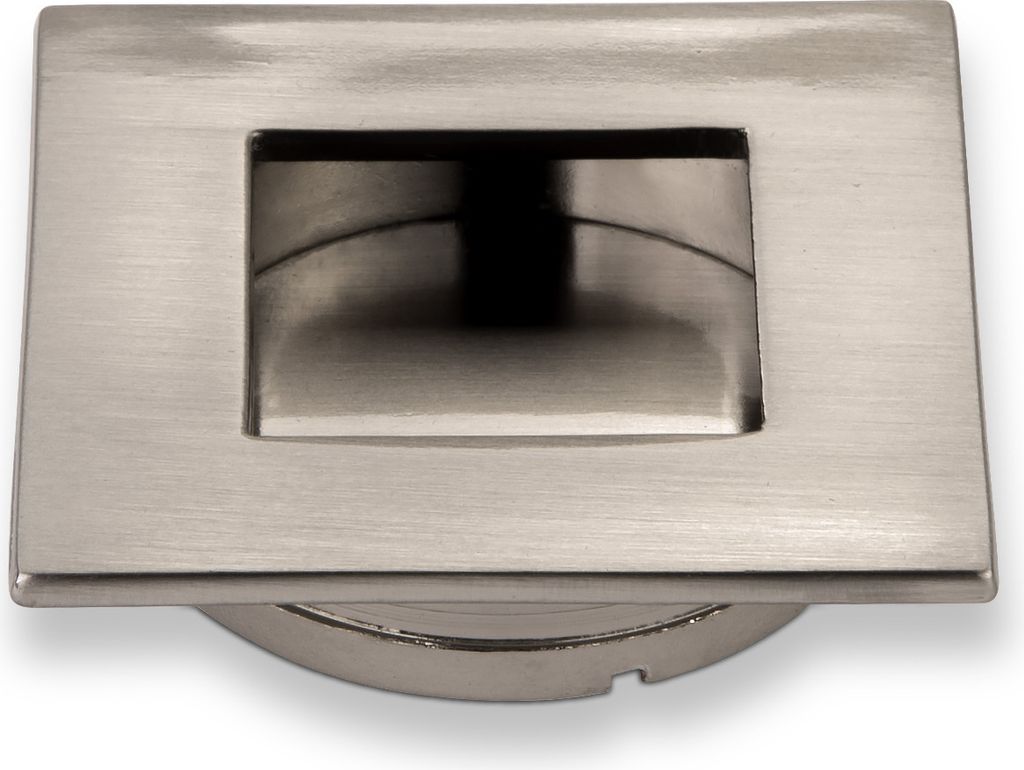 SOTECH Möbelgriff EL-02 Länge 50 mm Edelstahloptik Einlassgriff