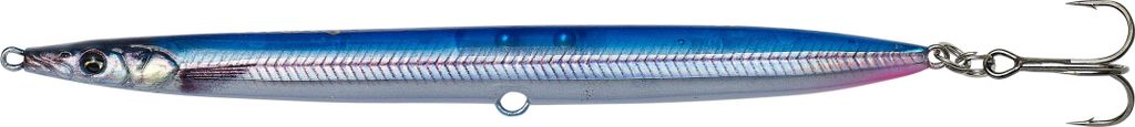 Savage Gear 3D SANDEEL PENCIL 9cm 13g - Meerforellenköder, Farbe:Blue Silver UV