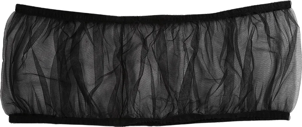 Gonna per Gabbia Uccelli Nylon Nero | Addio Semi sul Pavimento