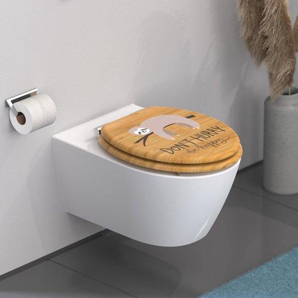 Toilettensitz Premium 43,5x37,5cm Weiss