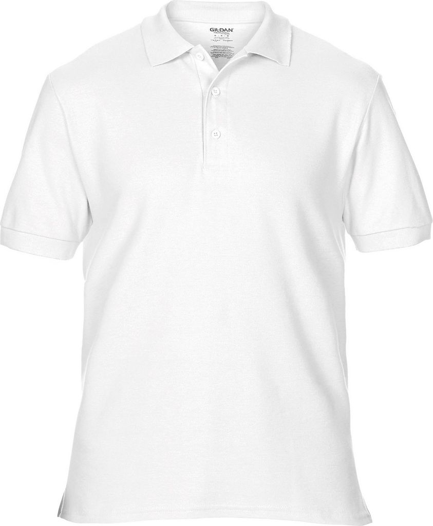 Gildan Herren Premium Sport Pique Polo-Hemd BC3194 (2XL) (Weiß)