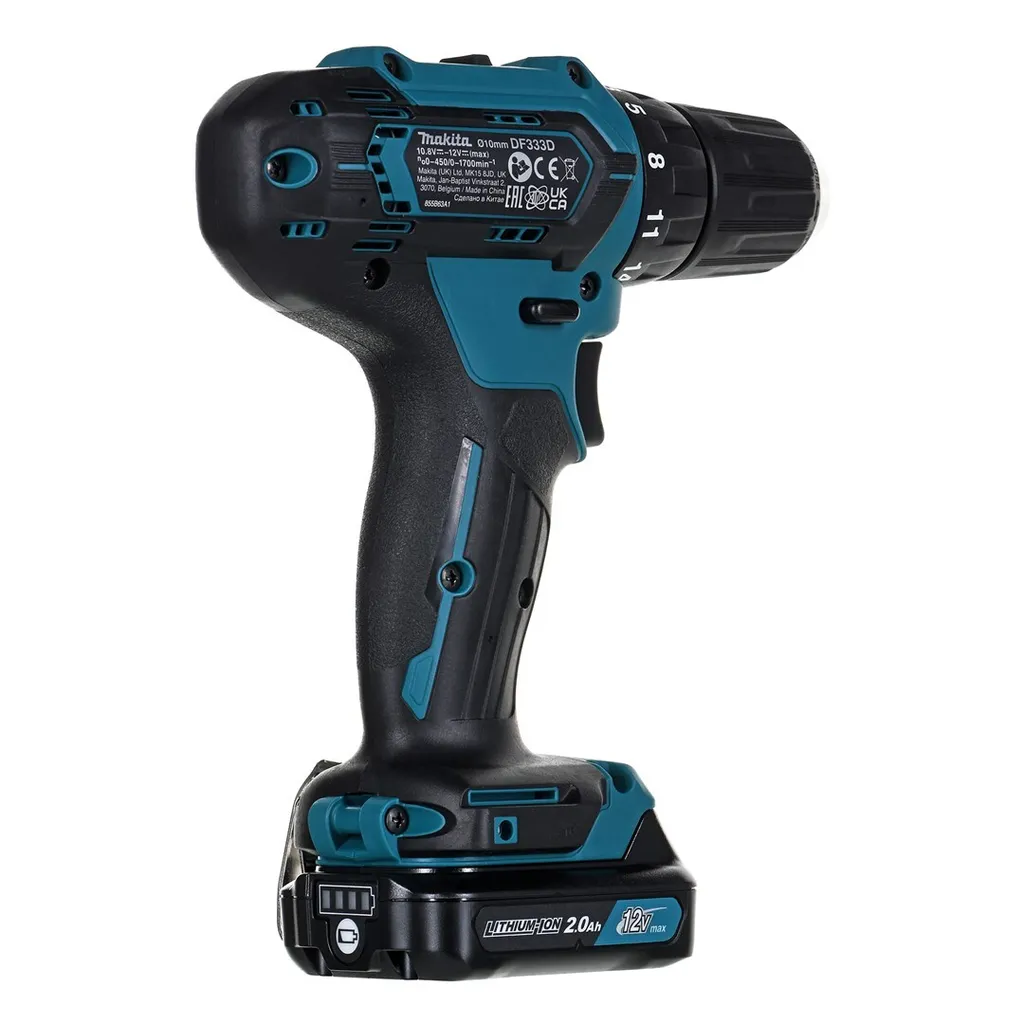 Perceuse visseuse DF333DWAE Makita compacte pour accès difficiles 12V - 11