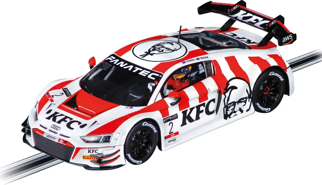 Voiture de Circuit Carrera Audi R8 LMS GT3 evo II 1:24 KFC Racing n°2