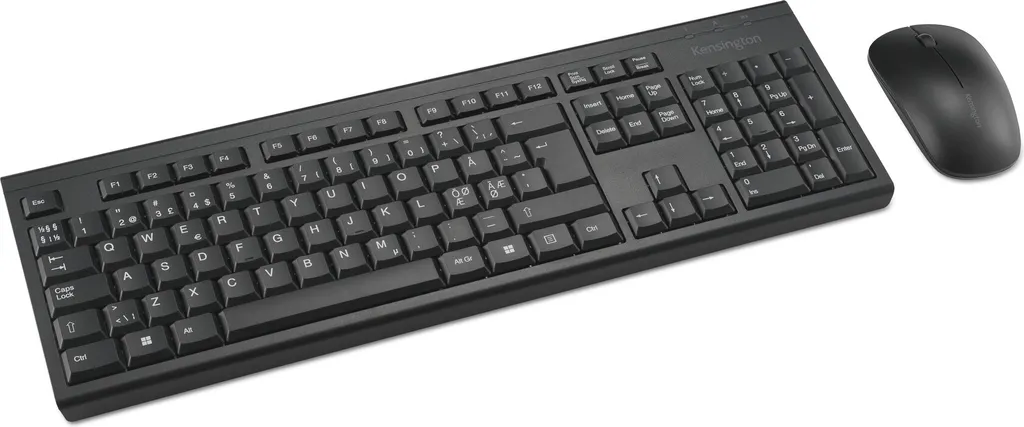 Kensington K75562PN | Set Clavier Souris sans Fil pour Bureau et Home Office