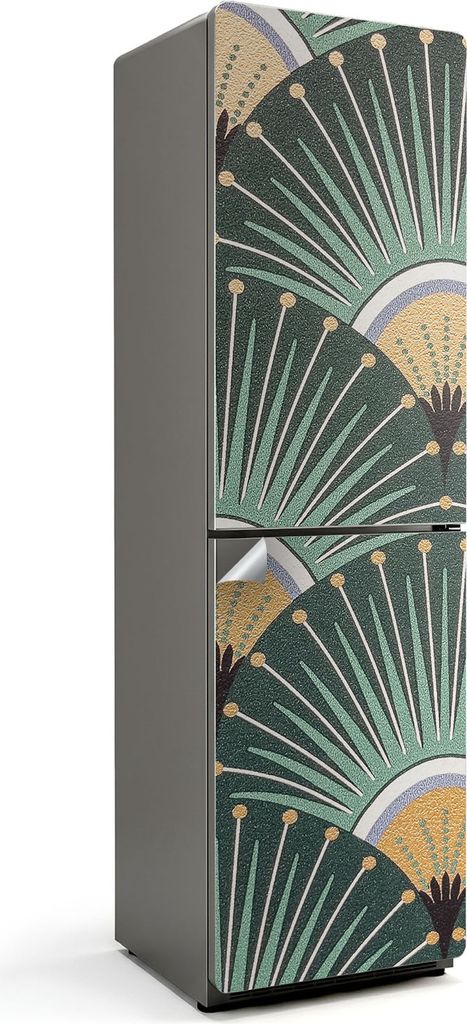 Kaffeetassen-Designs – Kühlschrank Aufkleber – Klebefolie Kühlschrank – Kühlschrank Dekor – Kühlschrankfolie selbstklebend – Küchen ...