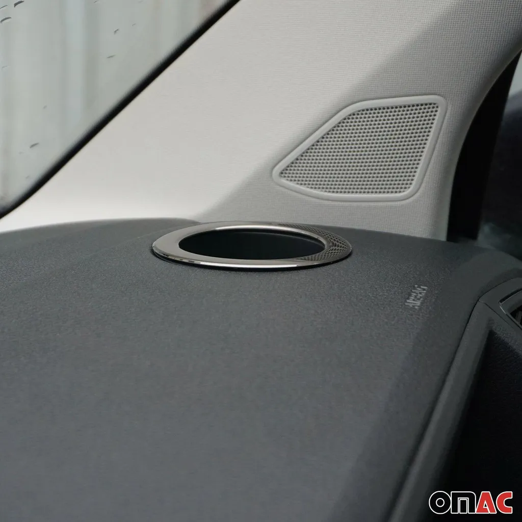 Cadre de porte-gobelet VW T6 T6.1 pour masquer les rayures de console - 5