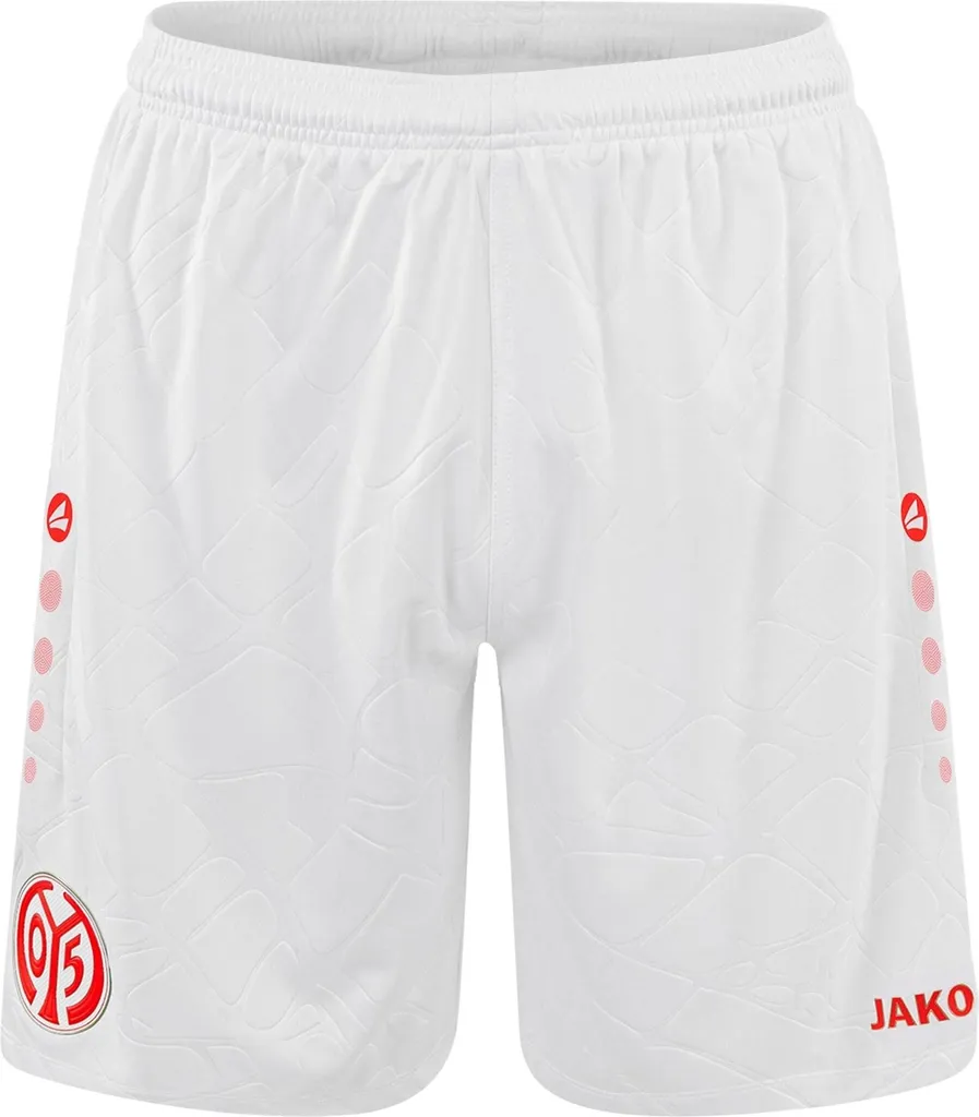 Short de football Jako Mainz 05 blanc tenue de sport confortable XXL