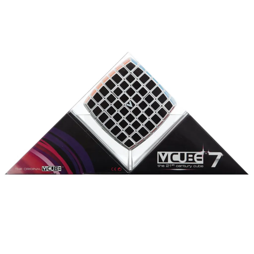 V-Cube 7 Blanc Rubik's Cube 7x7 Mécanisme Fluide Verdes Original
