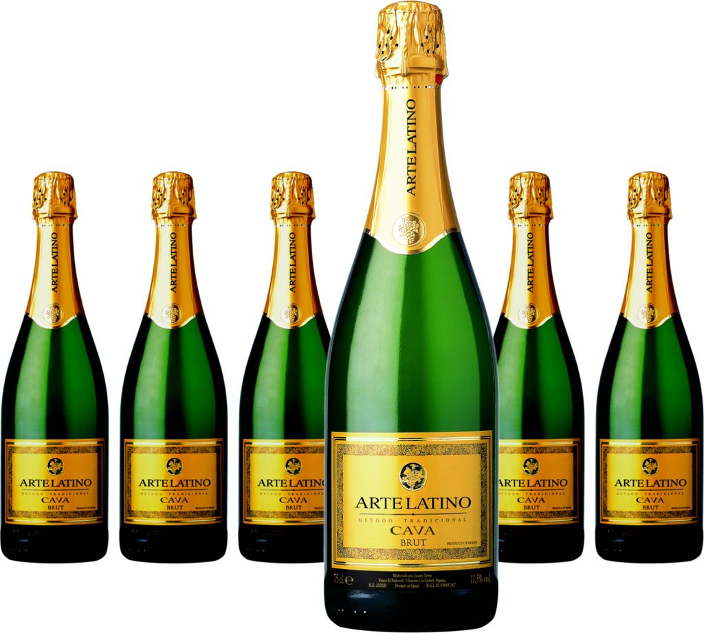 6 x Jaume Serra Arte Latino Cava Brut Produktbild 
