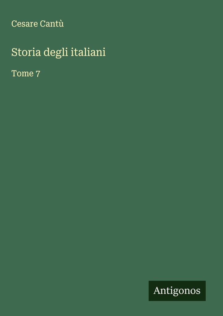 Geschichte der Italiener